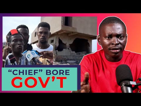 Chief Bore Gov't Over Ramsar Site Demolition Exercise