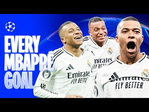 Kylian Mbappé's 2025 Champions League Goals