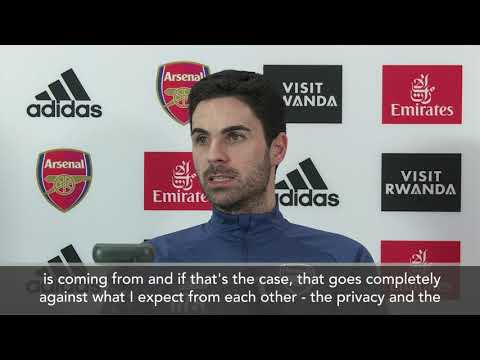 Mikel Arteta on the bust-up between and David Luiz and Dani Ceballos.