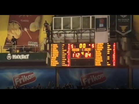 FINALE ABA LIGE PARTIZAN - CRVENA ZVEZDA 112:84 NAVIJANJE GROBARA #derbi  #grobari #partizan #finale