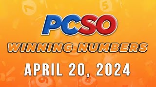 P30M Jackpot Grand Lotto 6/55, 2D, 3D, 6D, and Lotto 6/42 | April 20, 2024