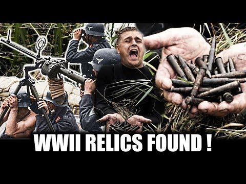 Magnet fishing - Part 6 - Secret tunnel / MG15 magazines / handgrenade - WatchDutch