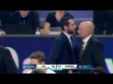 Tough Call 1: AEK v Brose Bamberg - Marginal contact