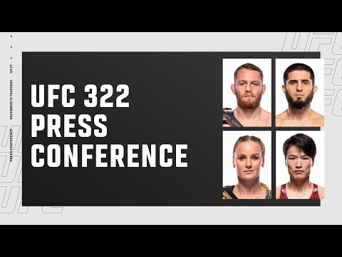VeChain UFC 322: Pre-Fight Press Conference