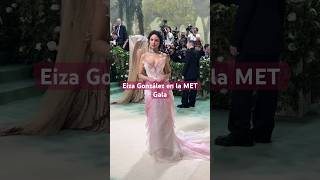 #eizagonzalez luce como toda una princesa en la #metgala2024
