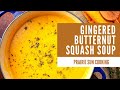 Gingered Butternut Squash Soup - Delicious Fall Special