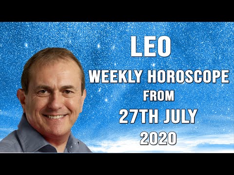 Leo Weekly Horoscope from 27th July 2020