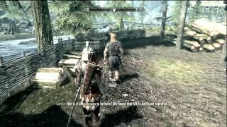 Let's Play TES: Skyrim Female Dark Elf Part 3