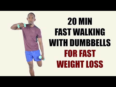 20 Minute Easy Walk at Home Exercise for Weight Loss 200 Calories
