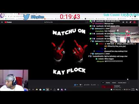 Silky Reacts To Kay Flock