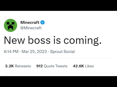 Redberet - Minecraft is getting a NEW Boss...