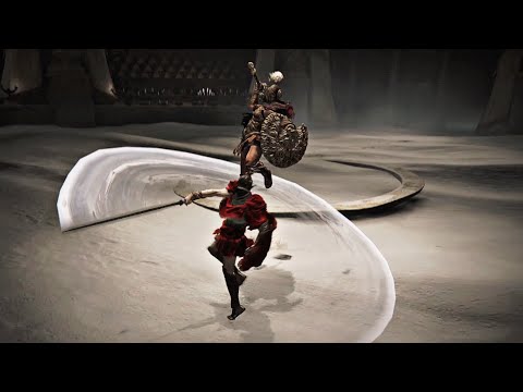 Elden Ring DLC - Miquella's Followers Cinematic Fight (No HUD/epic OST sync)