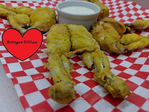 FRIED FROG LEGS LOUISIANA CHICKEN FRY AIR FRYER Part 1