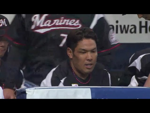 【4回表】マリーンズ・井上が凄まじいパワーで運んだバースデーアーチ!! 2018/7/3 Bs-M