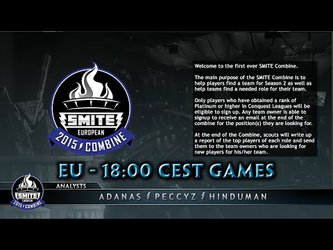 Smite Combine 2015 (EU) - Second Set [Fixed Audio]