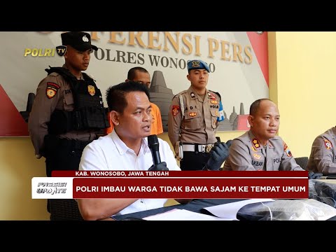PRESISI UPDATE: POLRES WONOSOBO UNGKAP KASUS PENGANIAYAAN DENGAN SENJATA TAJAM 03/05/25 (18.00)