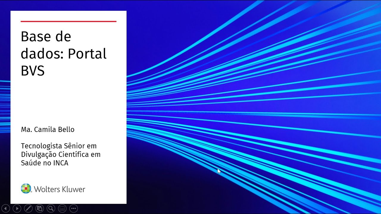 Ovid Cursos | Aula Optativa | Base de dados: Portal BVS