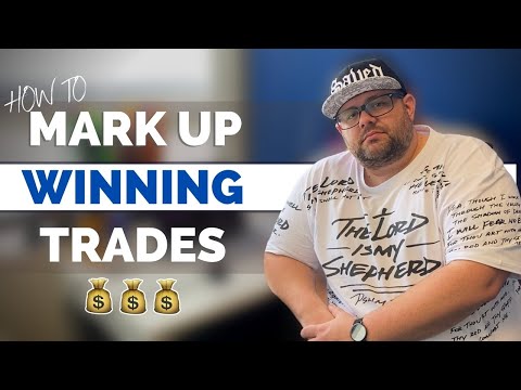 WIN FOREX TRADES - How To Mark Up Charts for Winning Trades - Forex Trading - REAL TRADE SETUP