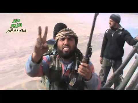 عودة عناصر كتيبة عاصفة الفرات بعد السيطرة على اللواء 113 في ريف دير الزور واستعراض لآليات النظام المدمرة