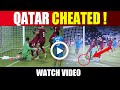 Qatar Cheated Against India , Scores Controversial Goal | qatar vs india football match 2024