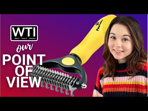 Pawradise Deshedding Pet Brush - WTI product video review