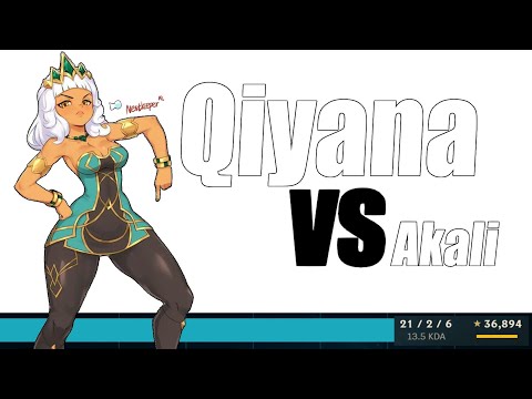 Qiyana vs Akali | 25.16