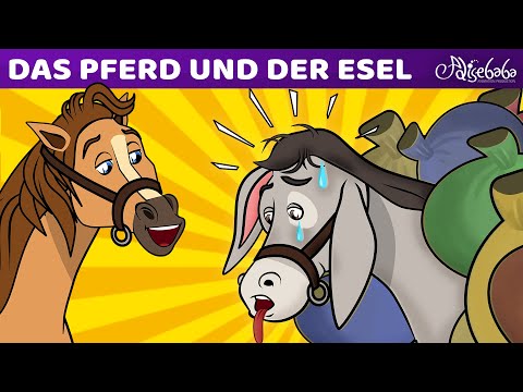 Das Pferd und Der Esel | Märchen für Kinder | Gute Nacht Geschichte