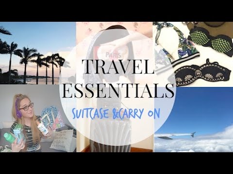 Travel Essentials | Sophie