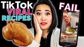 Trying 4 Viral Tik Tok Chicken Recipes (How is this Viral? 🫣👎)