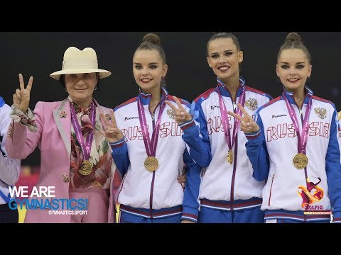 2019 Rhythmic Worlds, Baku (AZE) – Gold for Team Russia - We are Gymnastics !