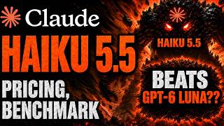 Claude Haiku 5.5 - Pricing and Benchmark | Beats GPT-6 Luna? | Best & Cheapest Model