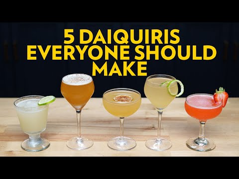 Pineapple Strawberry Daiquiri – The Educated Barfly