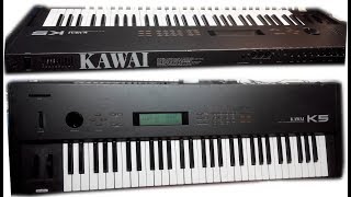 Video thumbnail for KAWAI K5 by Keyboards - review - repair