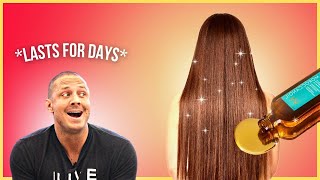 Healthy Flat Iron Routine *LASTS FOR DAYS*