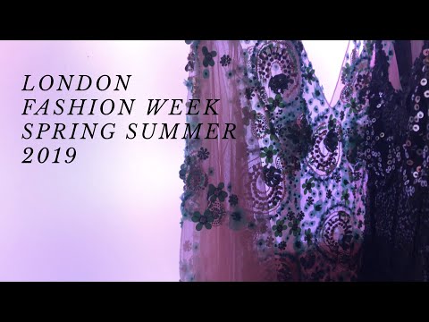 LONDON FASHION WEEK SPRING SUMMER 2019 | Nina Naustdal, Ports 1961, Jiri Kalfar