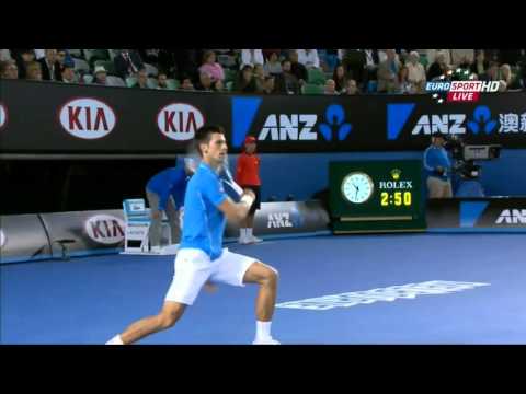 Novak Djokovic Forehand Slow Motion Compilation 2015