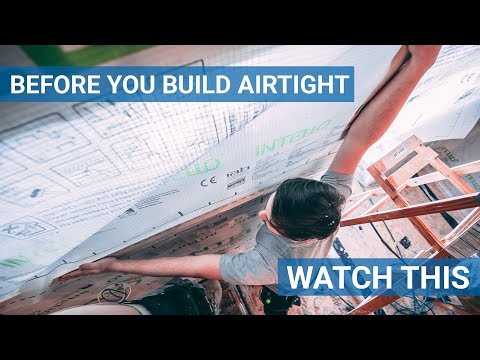Intro to airtight construction methods with the Pro Clima system