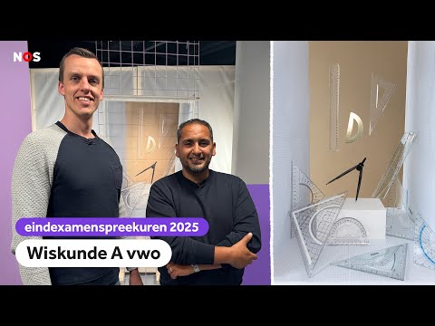 Eindexamenspreekuur wiskunde A vwo met Menno en Meester Mo