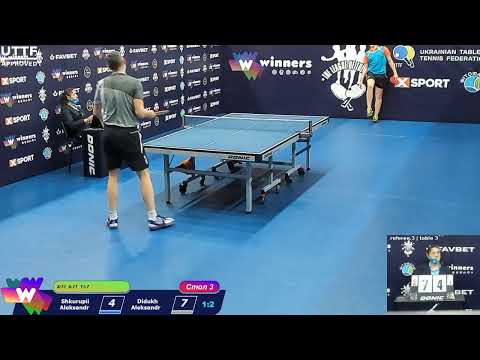 Shkurupii Aleksandr -  Didukh Aleksandr  League of best Table Tennis 19.12.2020 16-00