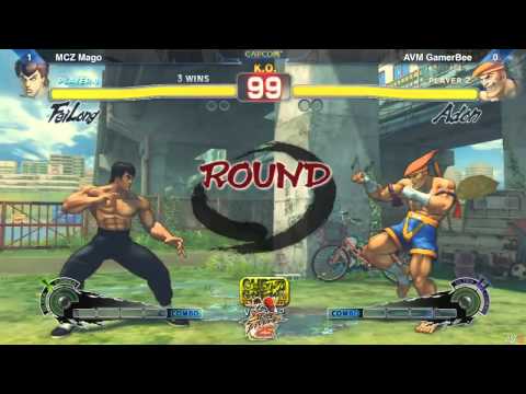 SSF4AE 2012 SF25 Mago (Feilong) vs Gamerbee (Adon)