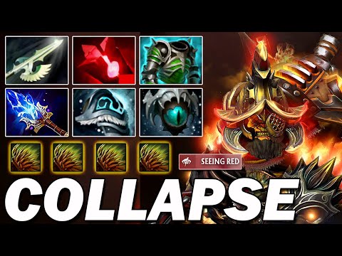 Collapse - Bristleback Beast Mode Carry item Build | Dota 2 IMMORTAL RANK!
