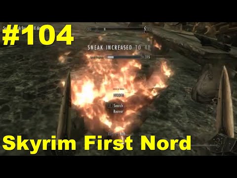 Skyrim First Nord All Skills Master on Legendary Difficulty 104