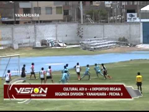 CULTURAL ADI 0 - 4 DEP. REGASA SEGUNDA DIVISION YANAHUARA - Visión Deportiva 2013 Pueblo TV Canal 39