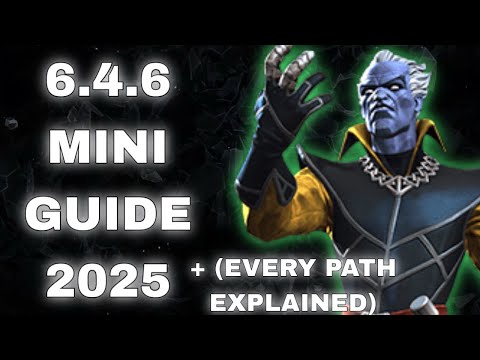 Act 6.4.6 GRANDMASTER Mini Guide for 2025! (EVERY PATH EXPLAINED) - Marvel Contest of Champions