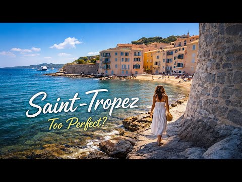 Saint-Tropez — The Most Beautiful Town on the French Riviera (4K)