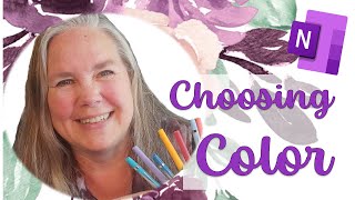 Choosing colors to match your sticker sets - PowerPoint & OneNote