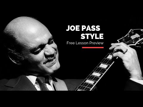 Joe Pass Solo Guitar Style - Barry Greene Video Lesson Preview