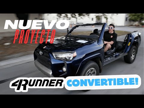 ¡Cortamos el TECHO de esta 4Runner y la hicimos CONVERTIBLE!