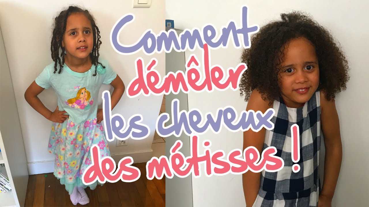 Comment démêler les cheveux bouclés de mon enfant métisse