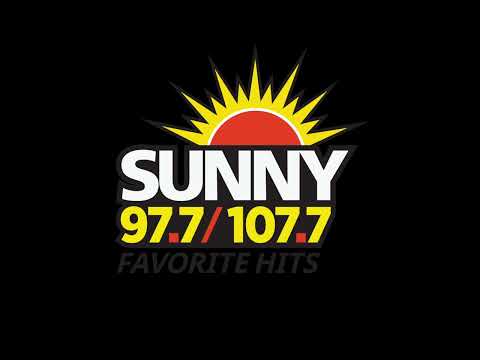 97.7 WMRX-FM Beaverton, MI / 107.7 W299CK Midland, MI Legal/TOTH ID "Sunny 97.7 / 107.7"